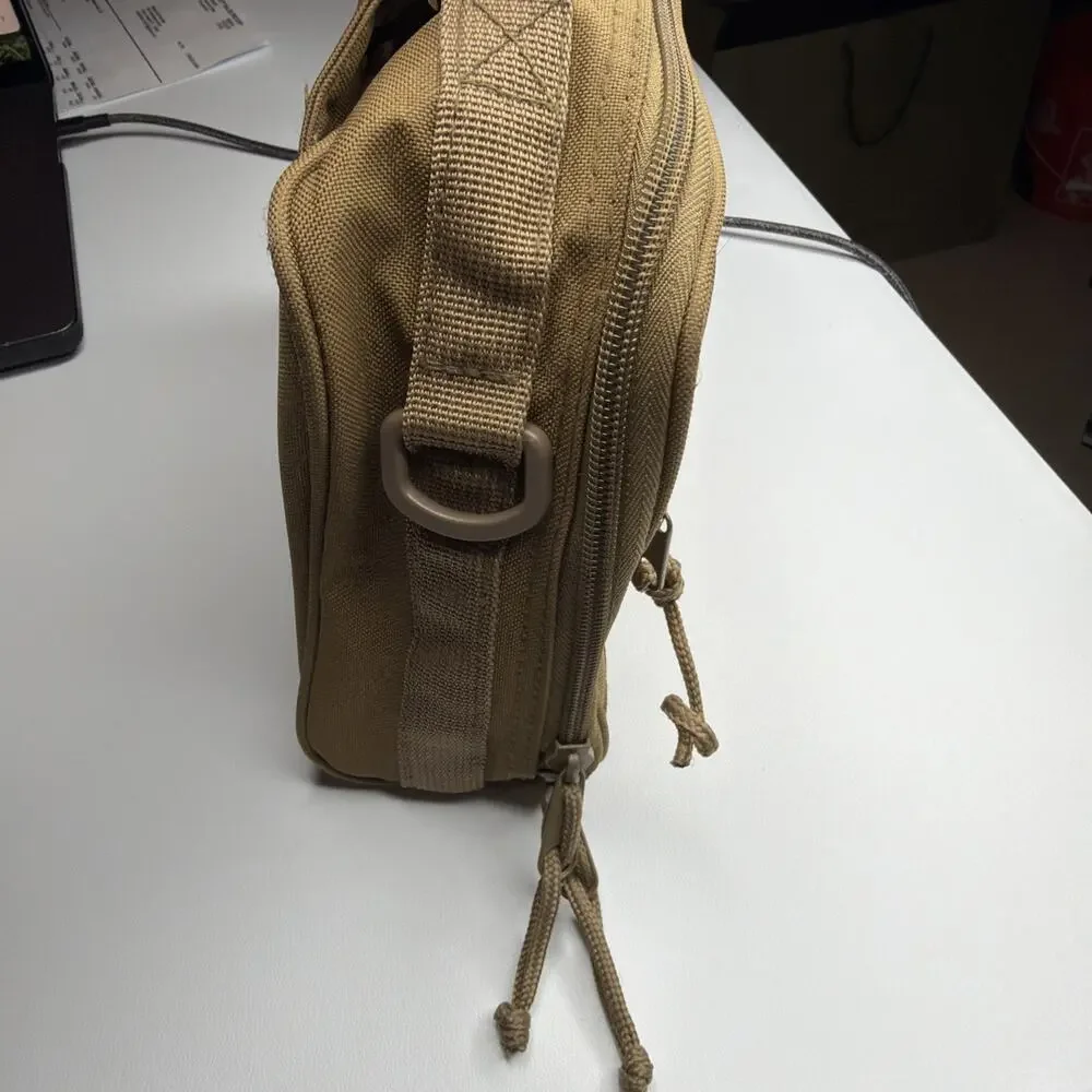 Sandpiper of California Toiletry T (Brown, 9x11x3-Inch),Tactical Bags & Packs